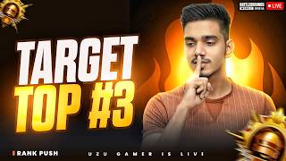 KAB HOGA TOP 3 ? | CONQUEROR RANK PUSH DAY 29 | BGMI LIVE | UZU GAMER
