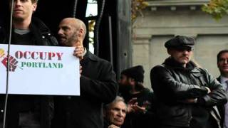 Oregon AFL-CIO President Tom Chamberlain Speaks at "This Land is Your Land" Rally