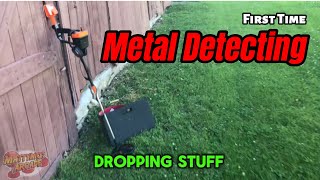 Metal Detecting at the Farm. My first dig!