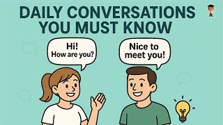 Daily Conversations You MUST Know to Speak English Naturally! | English Listening Practice