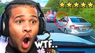 2 Cars Vs 1 Cop Car High Speed Chase..