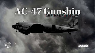 Soothing Sleep ⨀ AC-47 Gunship Flight Sounds for Relaxation and Deep Sleep ✈