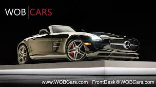 Walk Around this 2012 Mercedes-Benz SLS AMG Roadster! | WOB Cars