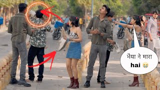 लड़की ने मारा है 😱 || Rahul Fun Video