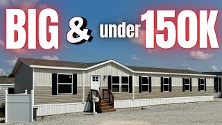 Mobile home with GREAT PRICE & SPACE everywhere! Prefab House Tour