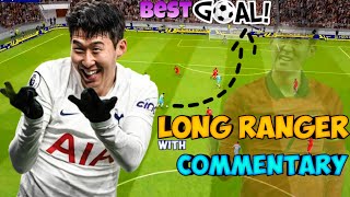 Longest goal 😯 || Best Goal with Commentary || Son Heung Min 🥵 #efootball #commentary #sonheungmin