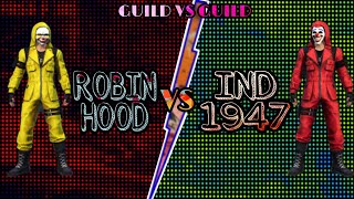 GUILD WAR 4V4 😱 IND1947 VS ROBINHOOD // INDIA'S TOP GUILD 😉 CS CUSTOM ROOM FULL MATCH