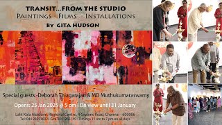 Transit...From The Studio | Painting | Flims | Installations | By Artist Gita Hudson | WAA