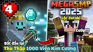 Start Over | Mine 1000 Diamonds (BIG Shark Mega SMP 2025 #4)