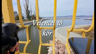 Velencei tó kör bringával