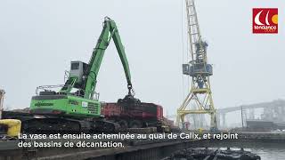Au plus près du dragage du port de Caen