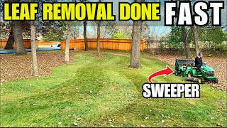 Sweeper vs Leaf Vac: What's Best for Fall Cleanup