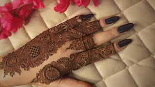 back hand Pakistani mehandi design || nish mehandi tutorial || how to make pakistani mehndi designs