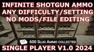 Single Player Shotgun Shell Duplication v1.0  2026 - Sons of The Forest