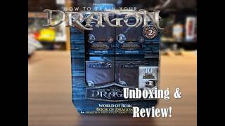 How To Train Your Dragon Live Action | Spin Master World Of Berk, Book Of Dragons Volume 2 Unboxing!