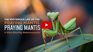 The Mysterious Life of the Praying Mantis: A Mind-Blowing Metamorphosis