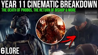 Year 11 Cinematic Lore BREAKDOWN! Bishop's Return, Phobos' end & More! Rainbow Six Siege Lore