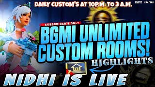 CHIPI CHIPI IN BOOTCAMP HIGHLIGHTS | BGMI | GIRL CASTER | GIRL GAMER'S CUSTOM ROOMS ❣️🔥💫