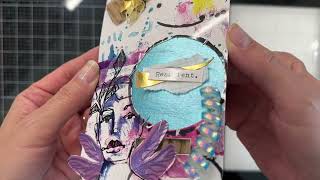 8 Art Cards in One Video #artcards #dinawakley