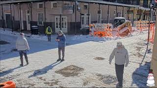 Slip and Falls New Orleans Ice 🥶 #NOLA