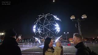 Winter Lights, Canary Wharf, London, UK, 18th Jan 2024