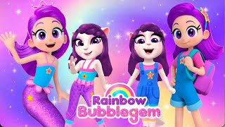😈🎵 My Talking Angela 2 | Rainbow BubbleJem | New Cosplay Makeover 🔥✨