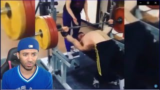 Most Dangerous Gym fails Compilation | Gym workouts going wrong. REACTION