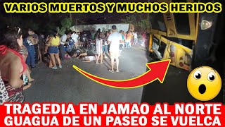 😱😱 WHAT HAPPENED TO A BUS ON A RIDE IN JAMAO AL NORTE WAS VERY GREAT