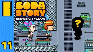 Competitors In Captivity! | Soda Story - Brewing Tycoon - Part 11 (Production Management Game)