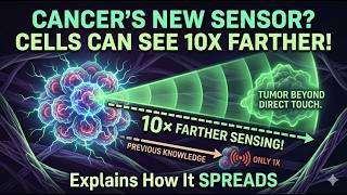 Scientists Discover Cells Can Sense 10× Farther — And It May Explain Cancer Spread