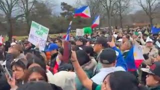 Solid Duterte Supporters in Toronto, Canada