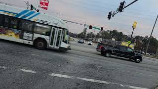 8K UHD | E-Bike Ride in Clayton County, GA - Atlanta Suburbs in Dec 2025