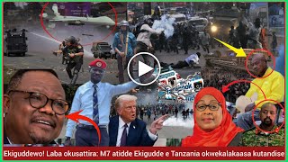 BREAKING NEWS! Museveni Jiwunye! Okwekalakaasa kutandise ekigudde e Tanzania miranga myereere!