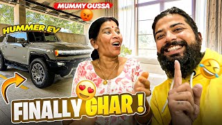 Finally Ghar Pahuch Gaye Apni Hummer EV Ki Delivery Ke Liye Aur Mummy Gussa Hogai 😡