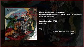 Filmscore Fantastic Presents: Dungeons & Dragons: Quest For The Cursed Bone Book and Recording