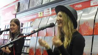 Wildwood Kin.Live performance of Beauty in your Brokenness. Phoenix Records, Newton Abbot 5/10/2019