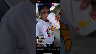 KOZY MAFIA 1v1 BASKETBALL on LIVE* marshall gotta strap...