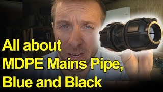 MDPE MAINS WATER PIPE - ATPLAS CHAMBER - Plumbing Tips