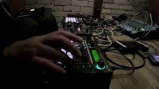 Roland MC-101. Dreadbox Typhon, Novation Circuit Monostation: Resolution