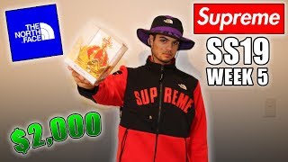 SUPREME SS19 WEEK 5 IN HAND REVIEW - Supreme x The North Face