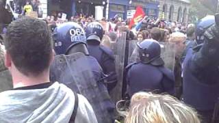FM104 - Student protest turns nasty in Dublin