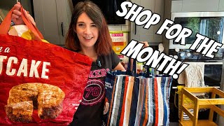 🛒 Once-a-Month Grocery Haul | Sainsbury’s, Aldi & B&M | Saving Money & Avoiding Extra Shops