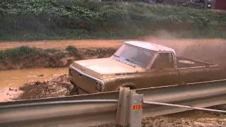 Rockvember 2011, Uwharrie stables, NC. Chevy truck mud run