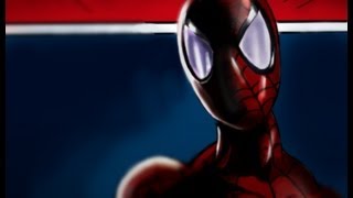 Drawing Ultimate Spiderman in Sketchbook Pro