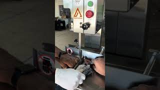 Fish descale and bonesaw cutting