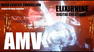Neon Genesis Evangelion 100% Original Fan Made AMV - ElixirNinE Digital Creations #anime
