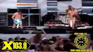 Win Red Hot Chili Peppers floor tix from Robin Nash this week 10a-3p on X103.9