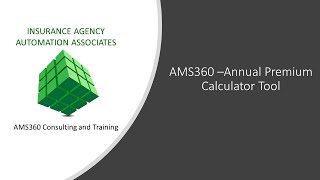 Annual Premium Calculator Tool