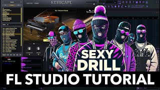 How I Make My Sexy Drill Melodies!
