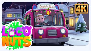 Christmas Wheels On The Bus Festival Song And Music For Kids